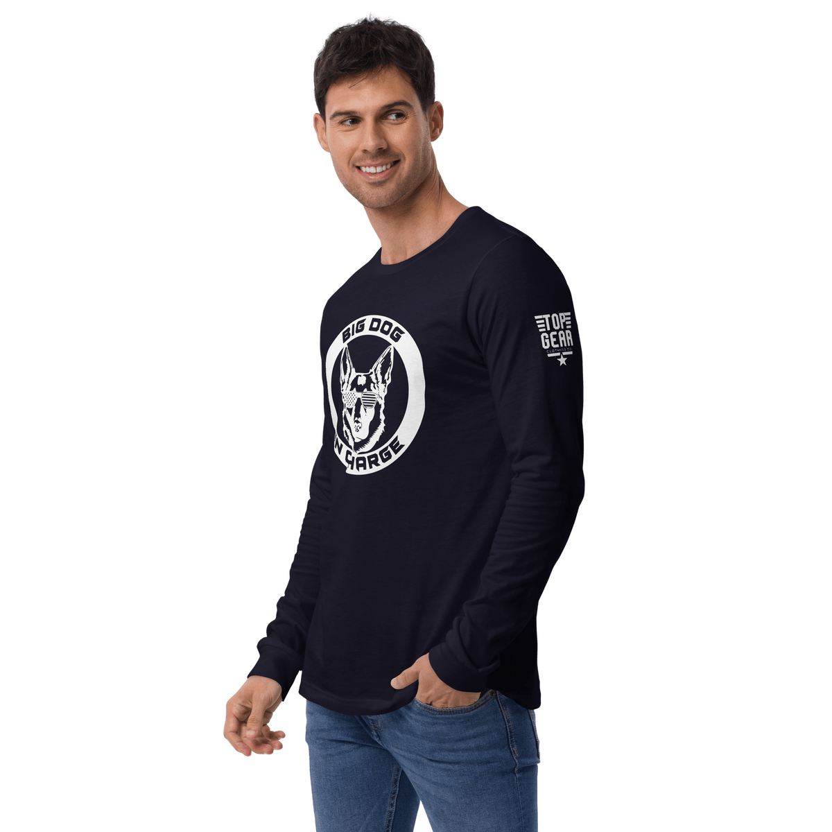 Top Gear Big Dog Long Sleeve Tee