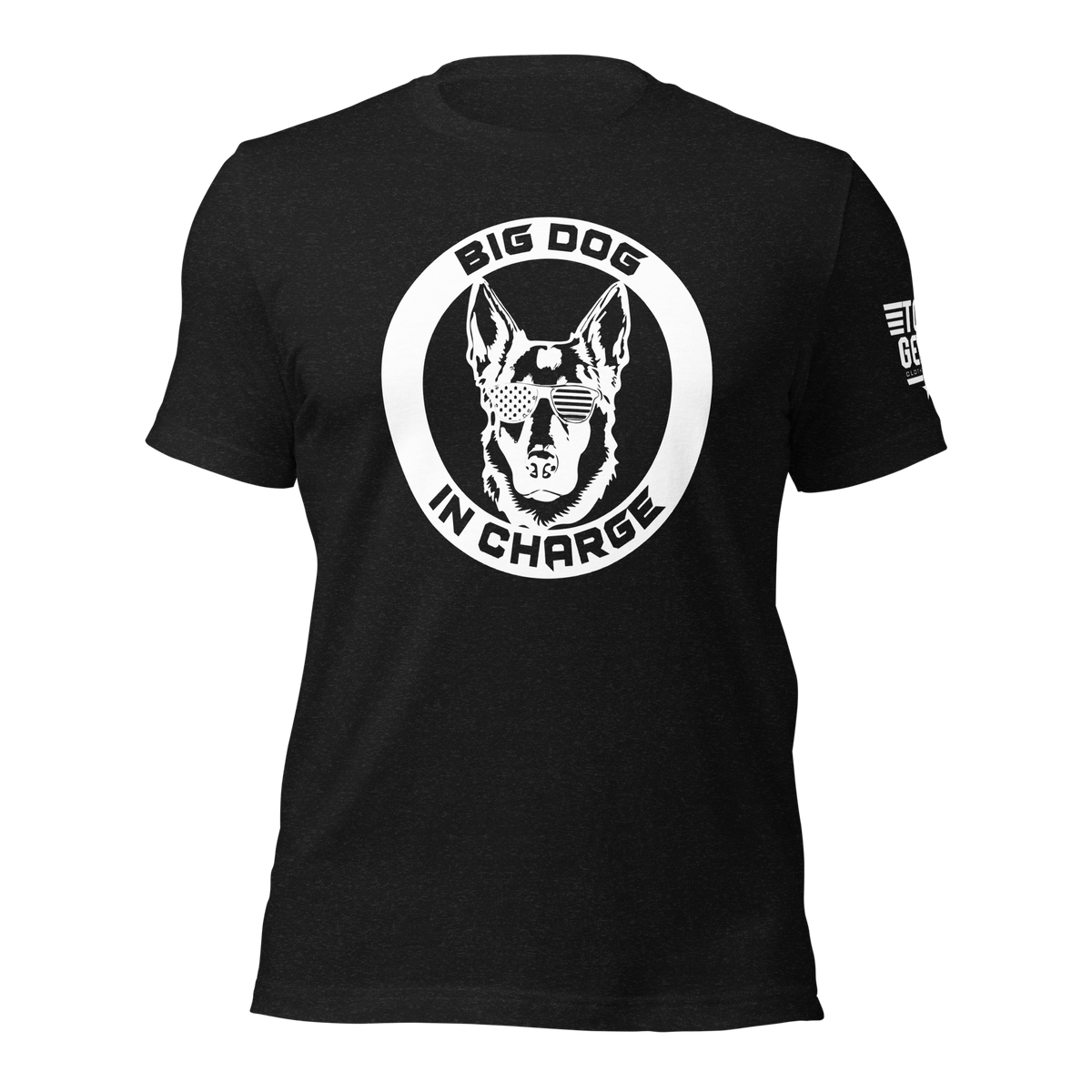 Top Gear Black Heather / S Big Dog T-Shirt
