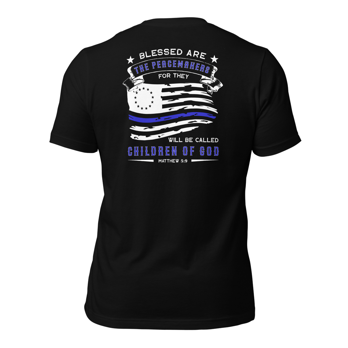 Top Gear Black / S Blessed are the Peacemakers T-Shirt
