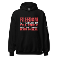 Top Gear Black / S Freedom is the Right Hoodie