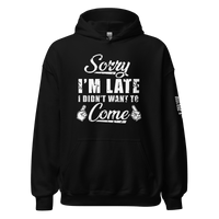 Top Gear Black / S Sorry I'm Late Hoodie