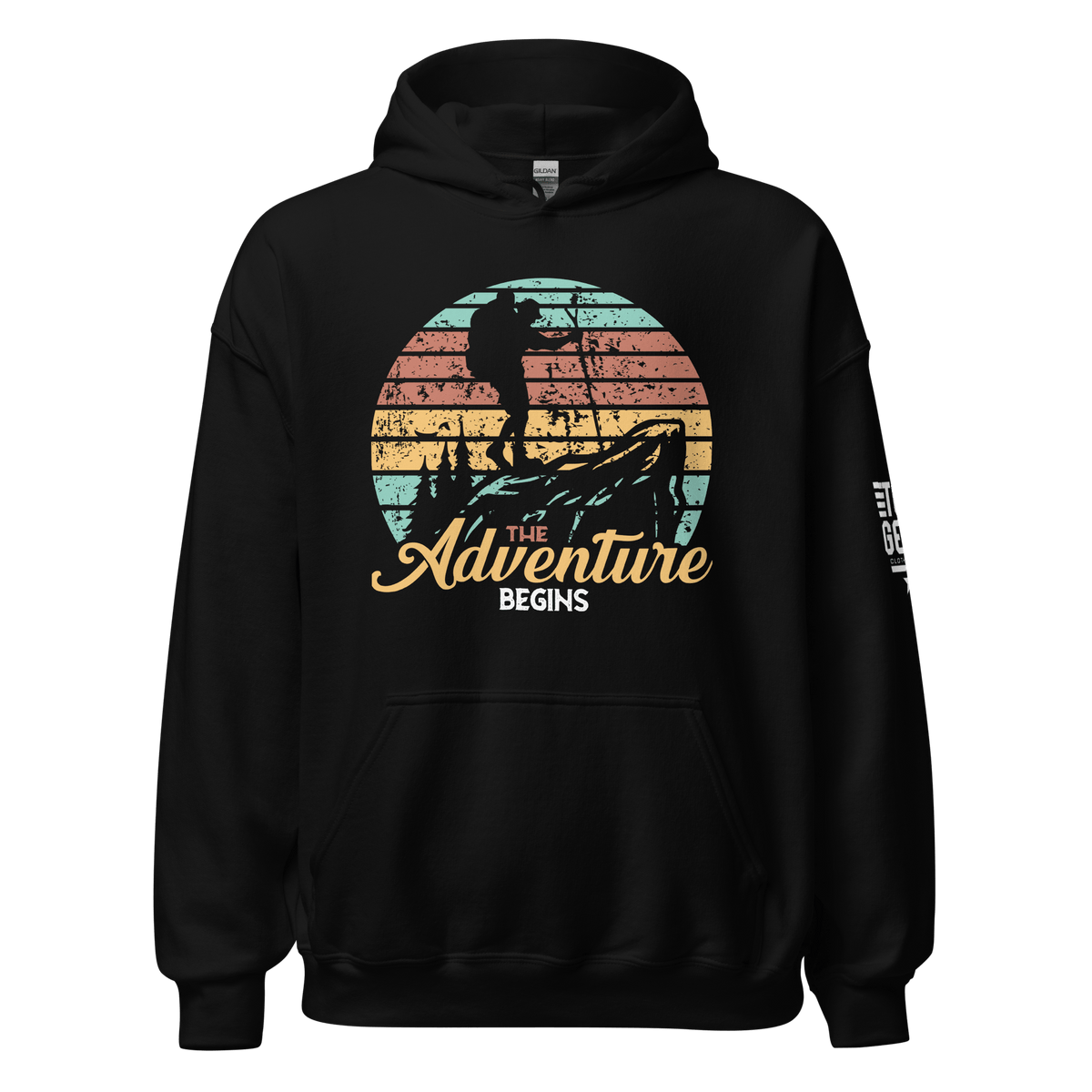 Top Gear Black / S The Adventure Begins Hoodie