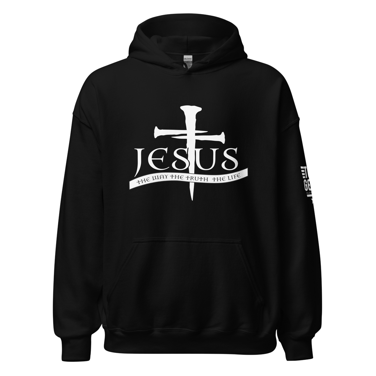 Top Gear Black / S The Way The Truth The Life Hoodie
