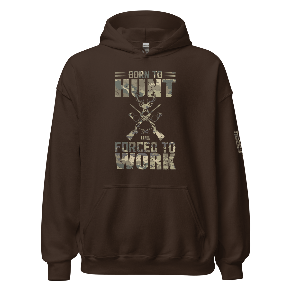 Top Gear Dark Chocolate / S Born to Hunt Hoodie