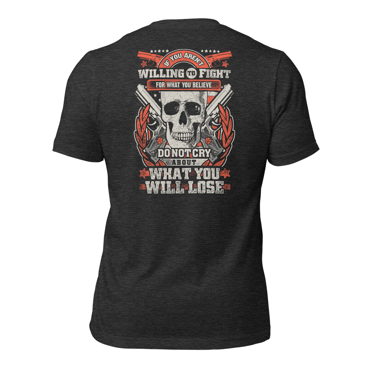 Top Gear Dark Grey Heather / S Fight for What You Believe T-Shirt
