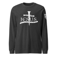 Top Gear Dark Grey Heather / S The Way The Truth The Life Long Sleeve Tee