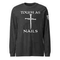 Top Gear Dark Grey Heather / S Tough As Nails Long Sleeve Tee