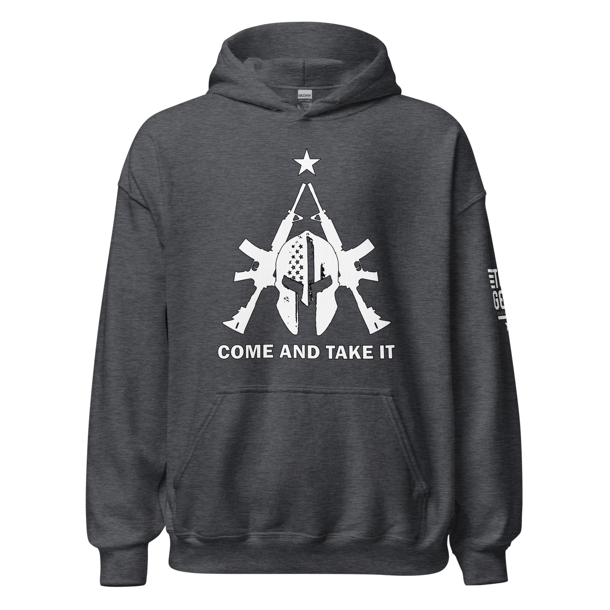 Top Gear Dark Heather / S Come and Take It Hoodie