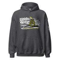 Top Gear Dark Heather / S Don't Tread on Me Hoodie