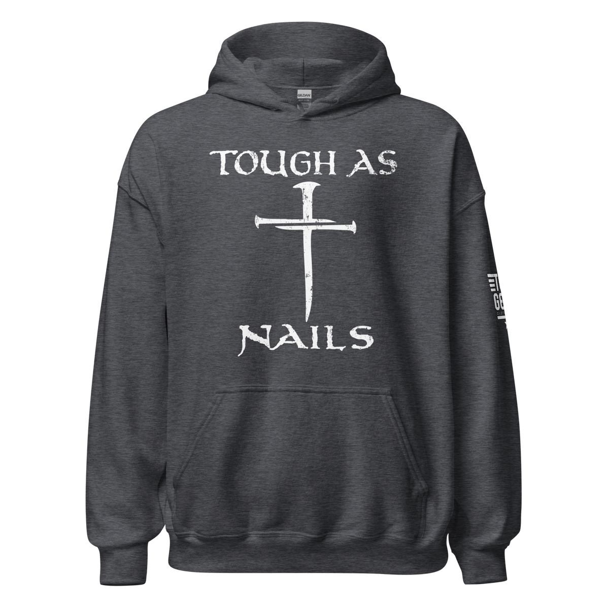 Top Gear Dark Heather / S Tough As Nails Hoodie