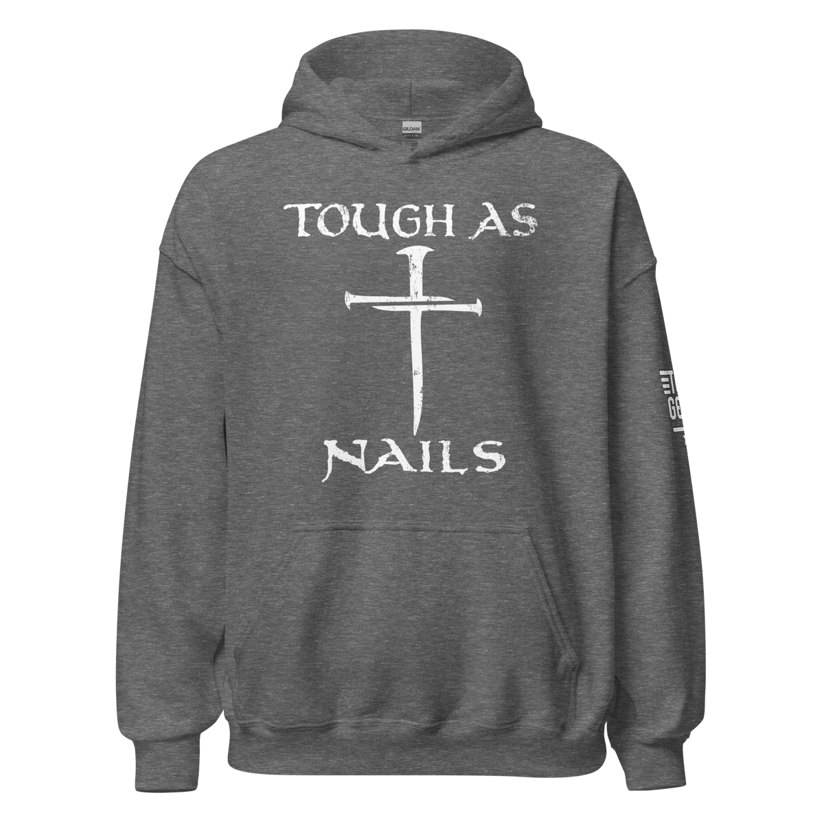 Top Gear Graphite Heather / S Tough As Nails Hoodie