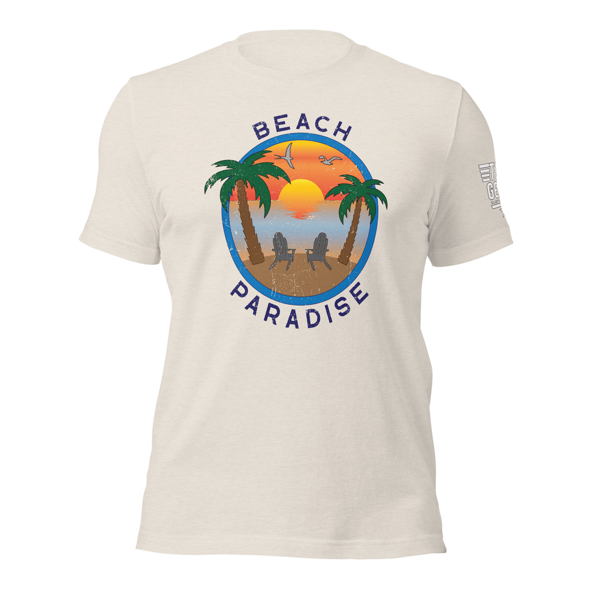 Top Gear Heather Dust / S Beach Paradise T-Shirt