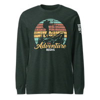 Top Gear Heather Forest / S The Adventure Begins Long Sleeve Tee