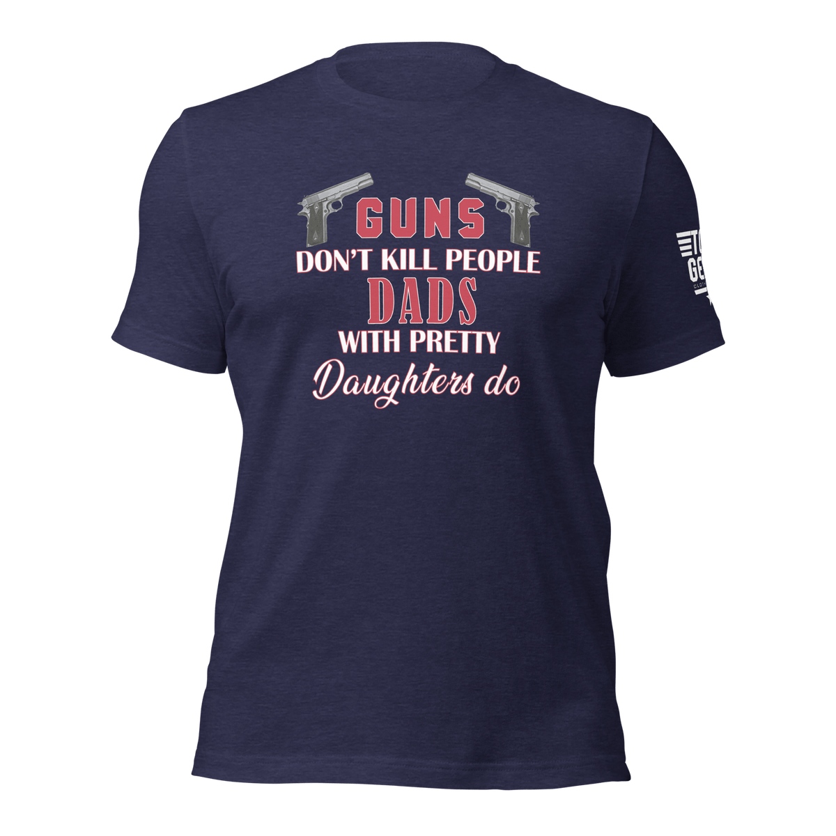 Top Gear Heather Midnight Navy / S Dads with Pretty Daughters T-Shirt