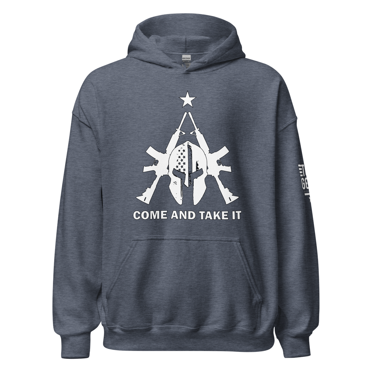 Top Gear Heather Sport Dark Navy / S Come and Take It Hoodie