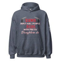 Top Gear Heather Sport Dark Navy / S Dads With Pretty Daughters Hoodie