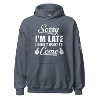 Top Gear Heather Sport Dark Navy / S Sorry I'm Late Hoodie