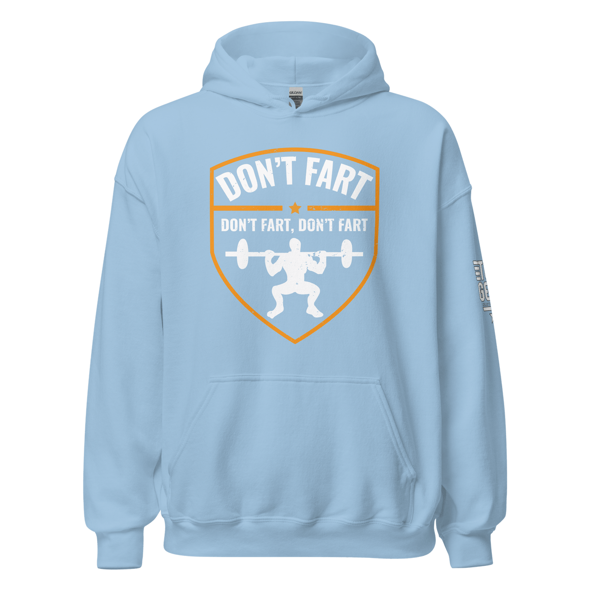 Top Gear Light Blue / S Don't Fart Hoodie