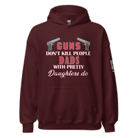 Top Gear Maroon / S Dads With Pretty Daughters Hoodie