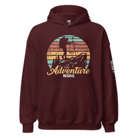 Top Gear Maroon / S The Adventure Begins Hoodie
