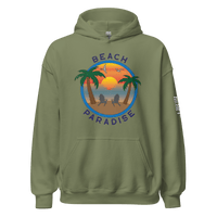 Top Gear Military Green / S Beach Paradise Hoodie