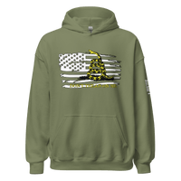 Top Gear Military Green / S Don't Tread on Me Hoodie