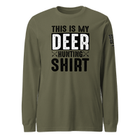 Top Gear Military Green / S This is My Deer Hunting Long Sleeve Tee