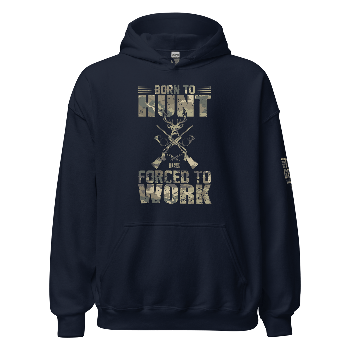 Top Gear Navy / S Born to Hunt Hoodie