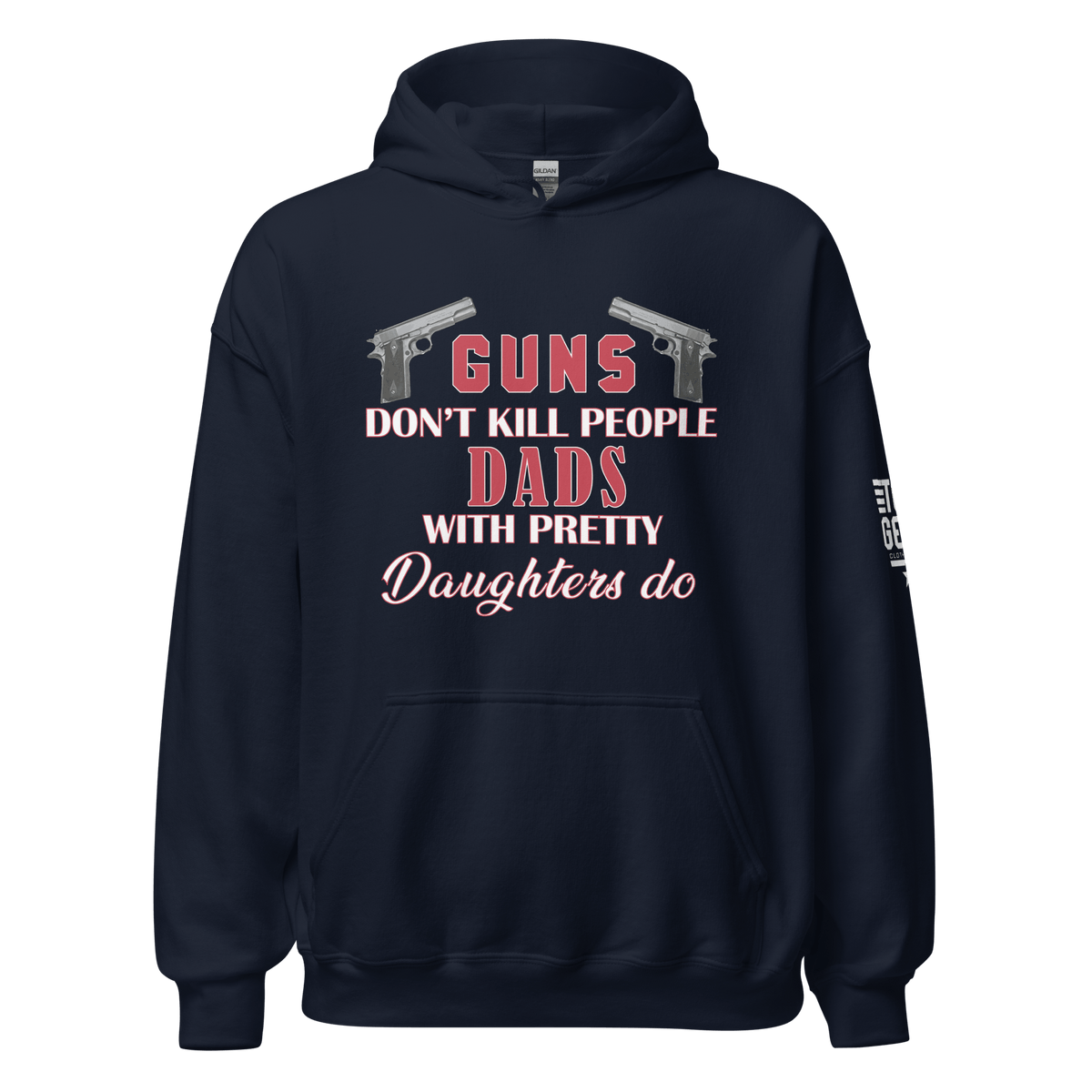 Top Gear Navy / S Dads With Pretty Daughters Hoodie