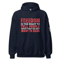 Top Gear Navy / S Freedom is the Right Hoodie