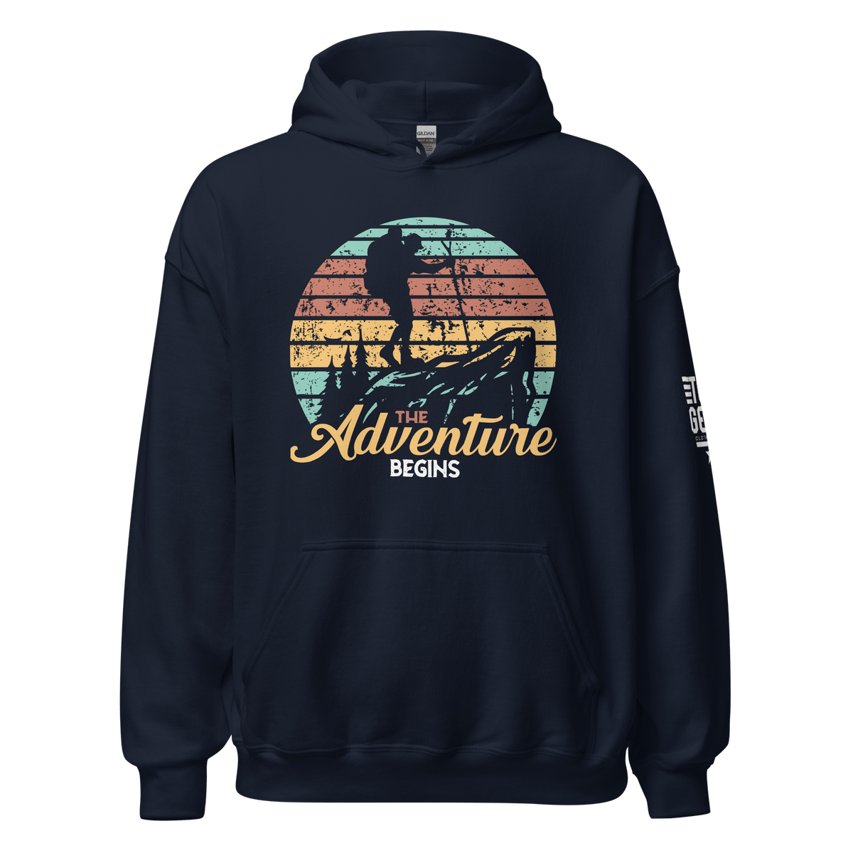 Top Gear Navy / S The Adventure Begins Hoodie