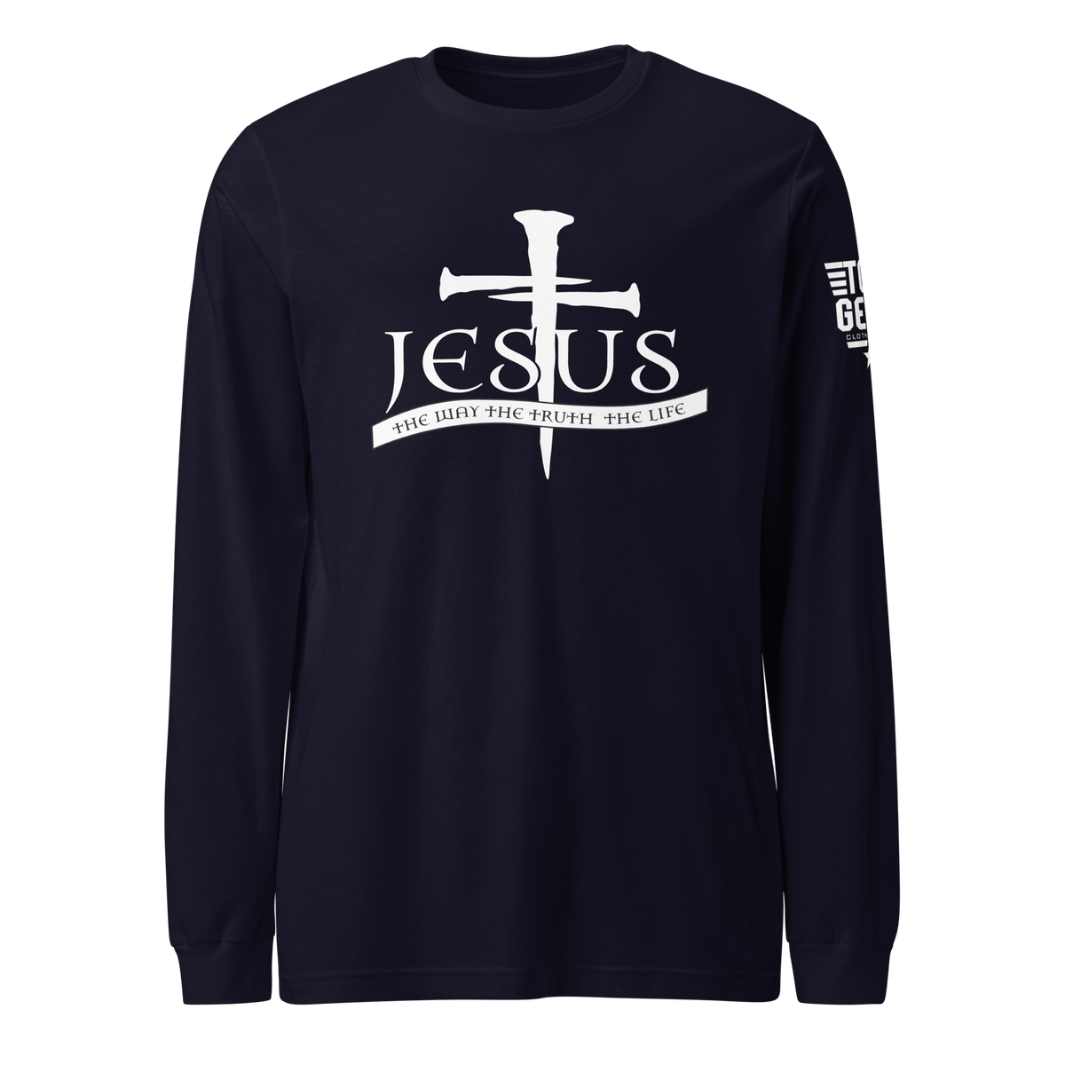 Top Gear Navy / S The Way The Truth The Life Long Sleeve Tee