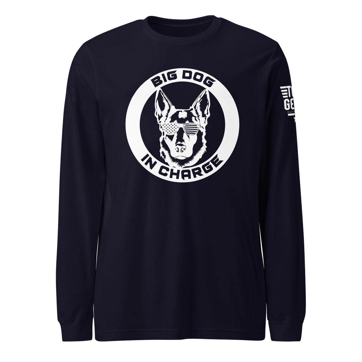 Top Gear Navy / XS Big Dog Long Sleeve Tee