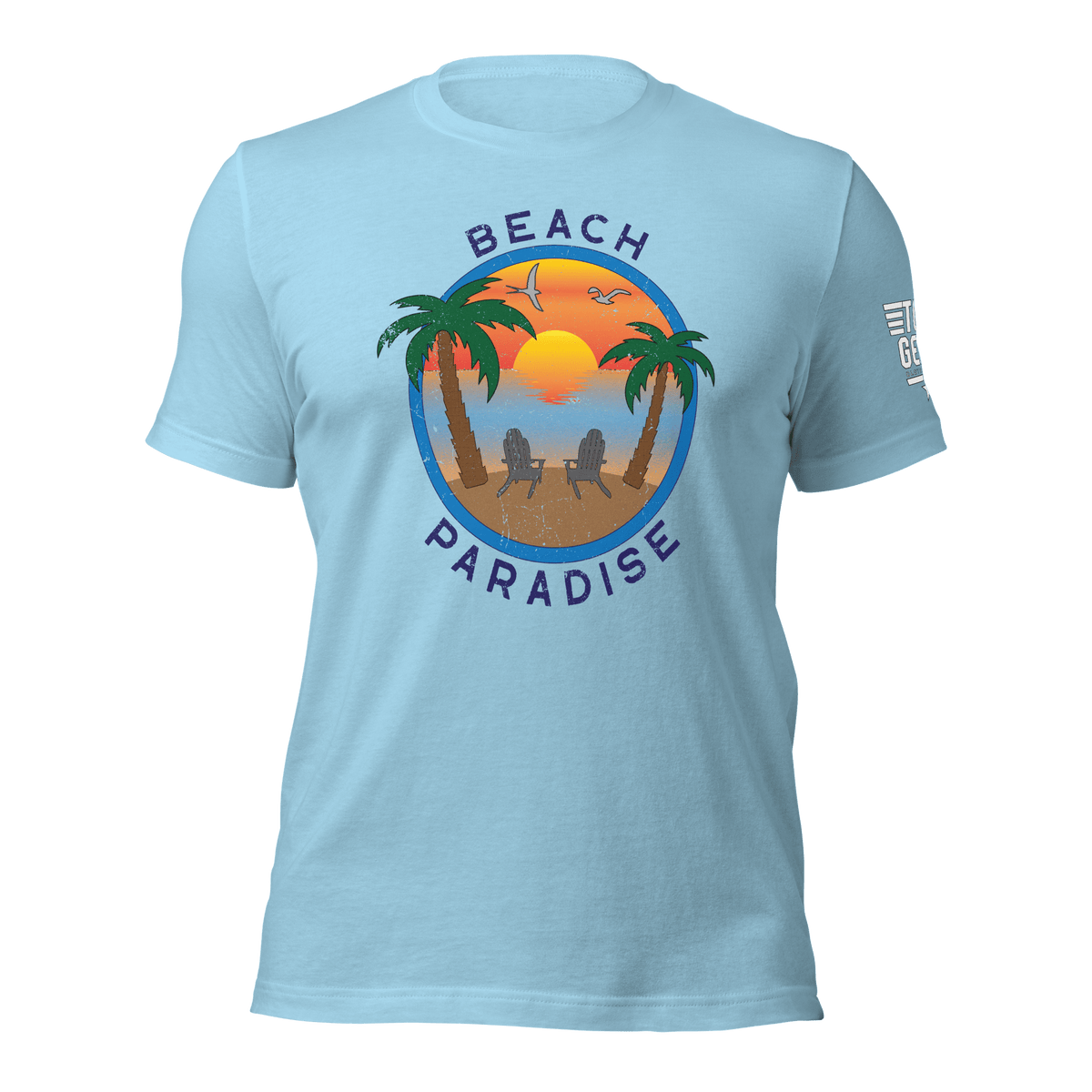 Top Gear Ocean Blue / S Beach Paradise T-Shirt