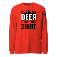 Top Gear Poppy / S This is My Deer Hunting Long Sleeve Tee
