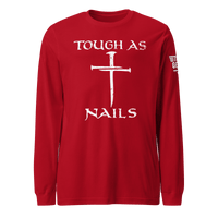 Top Gear Red / S Tough As Nails Long Sleeve Tee