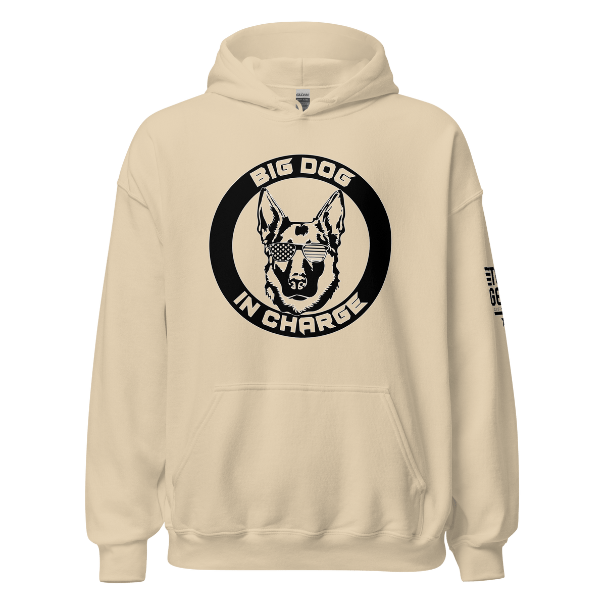 Top Gear Sand / S Big Dog Hoodie