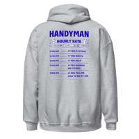 Top Gear Sport Grey / S Handy Man Hourly Rate Hoodie