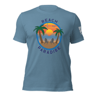 Top Gear Steel Blue / S Beach Paradise T-Shirt