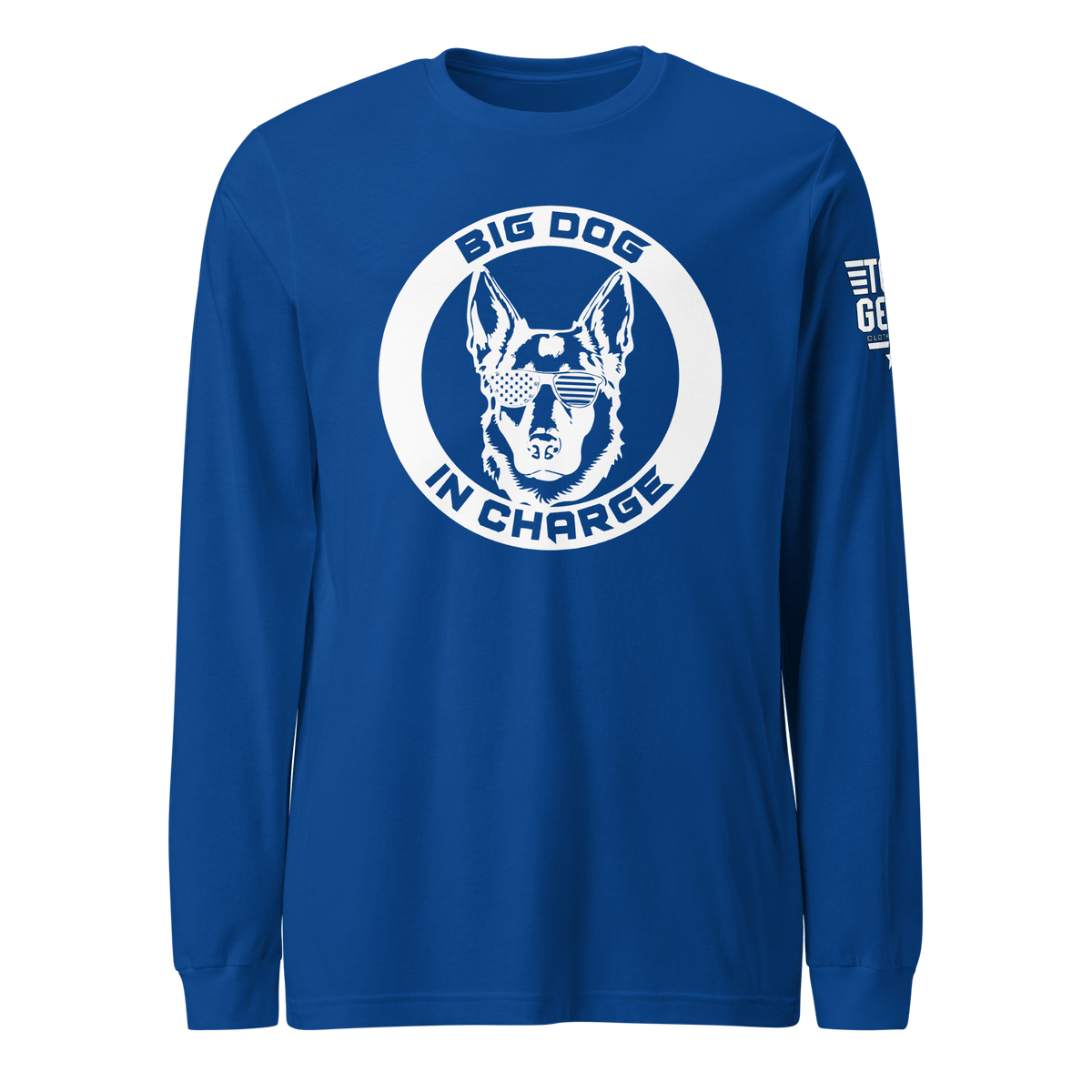 Top Gear True Royal / XS Big Dog Long Sleeve Tee