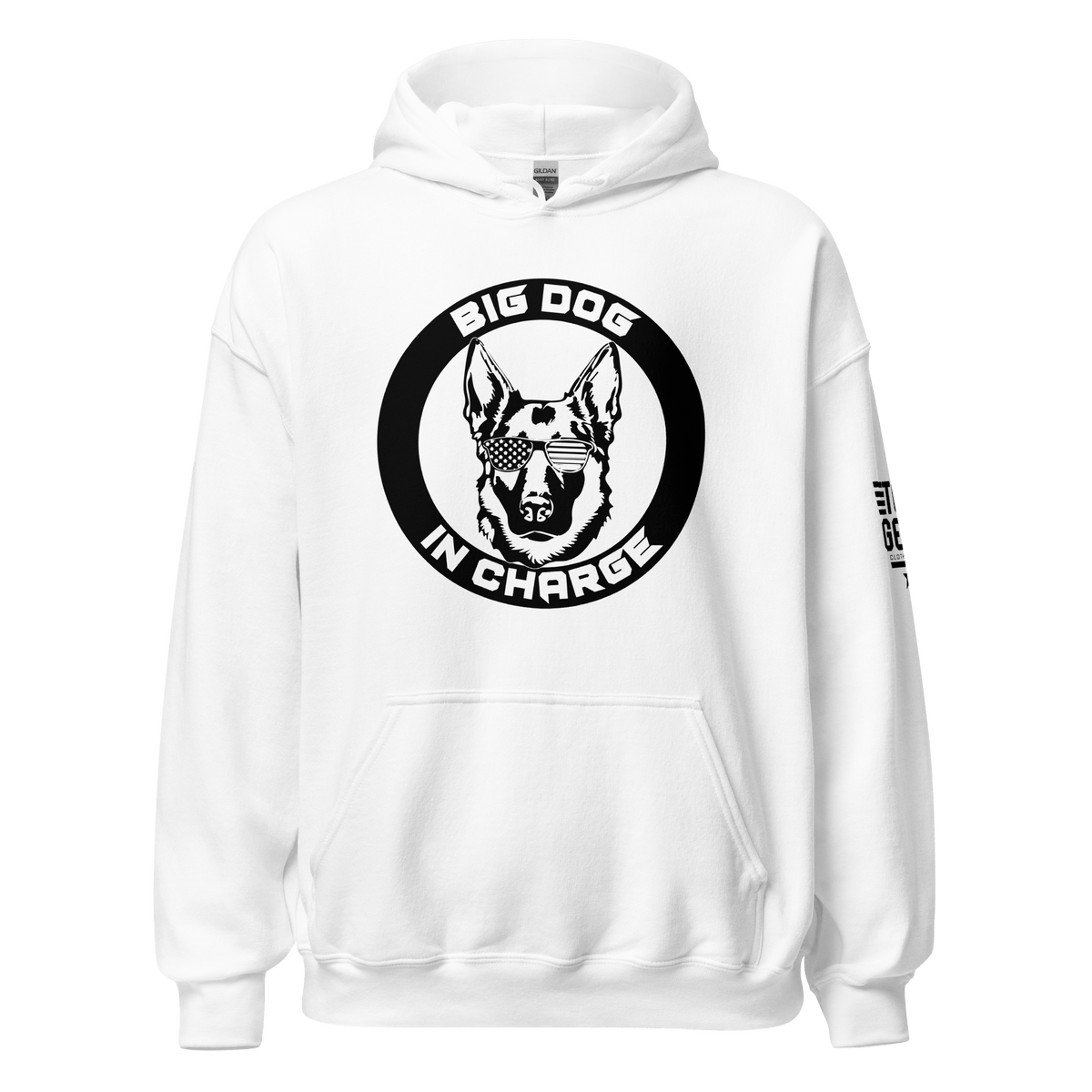 Top Gear White / S Big Dog Hoodie